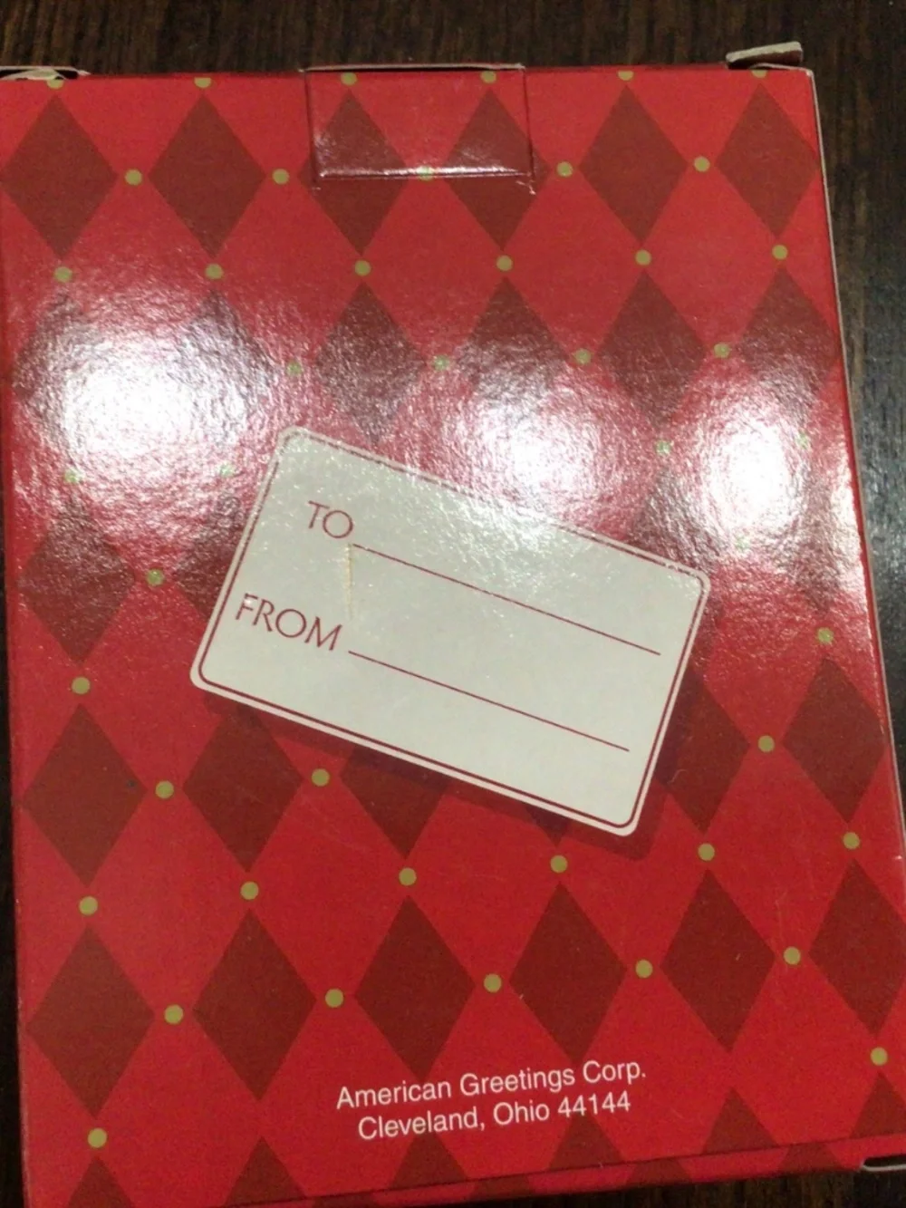Vintage American Greetings New Home  2005 Christmas ornament new in box